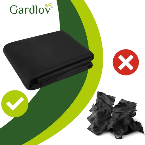 Juodas agrotextile 1.6x20m 50g/m2 Gardlov