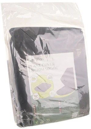 Juodas agrotextile 1.6x20m 50g/m2 Gardlov