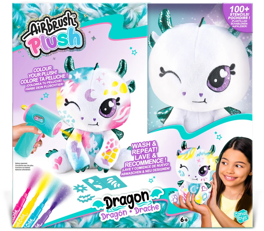 Airbrush Plush - Drakonas 20 cm (26085)