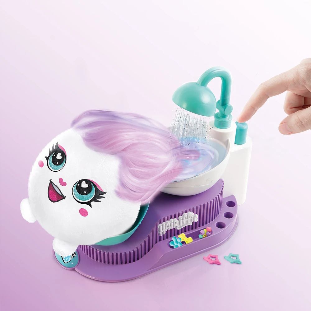 Pliušinis žaislas su plaukų dažymo rinkiniu Canal Toys Airbrush Plush Hair'iffic
