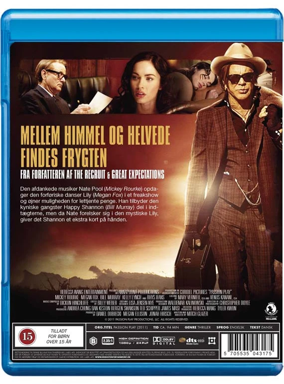 AISTROS ŽAIDIMAS (Megan Fox, Mickey Rourke ir Bill Murrey)