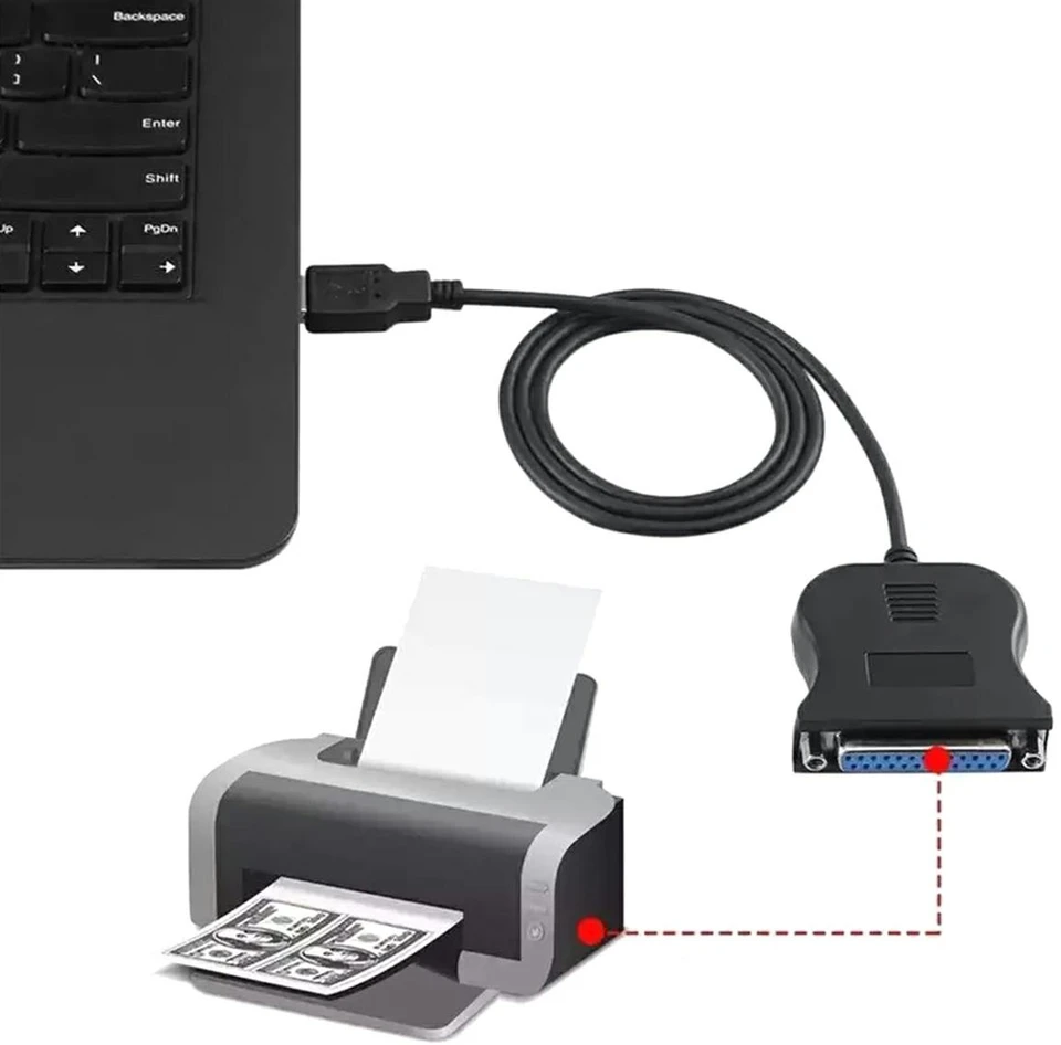 Ak72 USB į LPT adapteris
