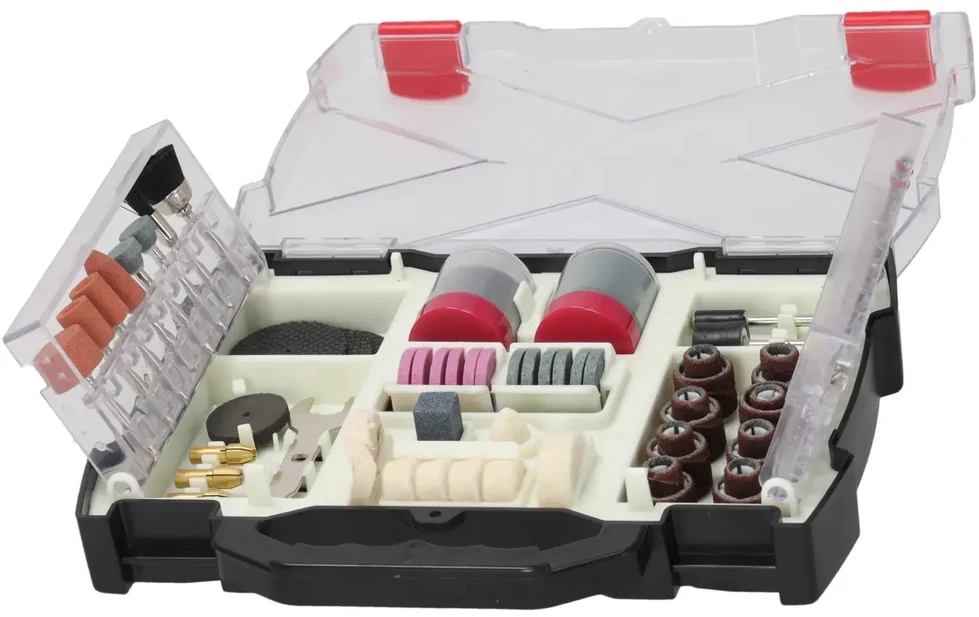Dedra Mini lifuoklio aksesuarai rinkinys 99 vnt