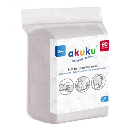 AKUKU vatos diskeliai, 60 vnt., А0003