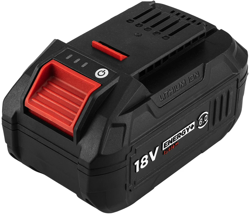 Graphite 18V 6Ah akumuliatorius su įkrovos indikatoriumi