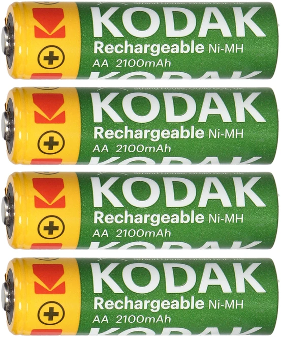 Akumulatorki Kodak Ni-MH AA 2100mAh įkraunamos baterijos, 4 vnt.