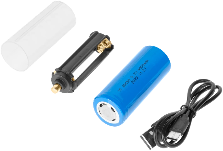 Rebel įkraunamas LED žibintuvėlis - 10W