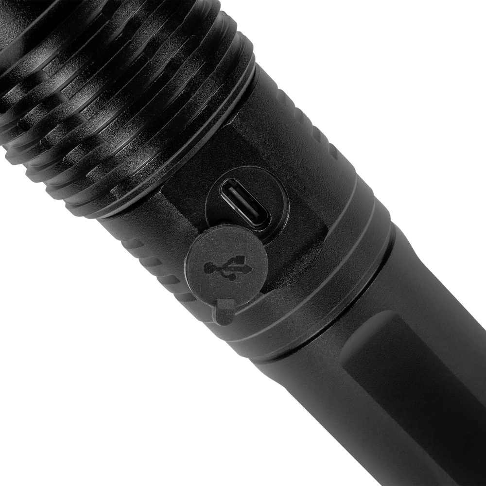 Rebel įkraunamas LED žibintuvėlis - 10W