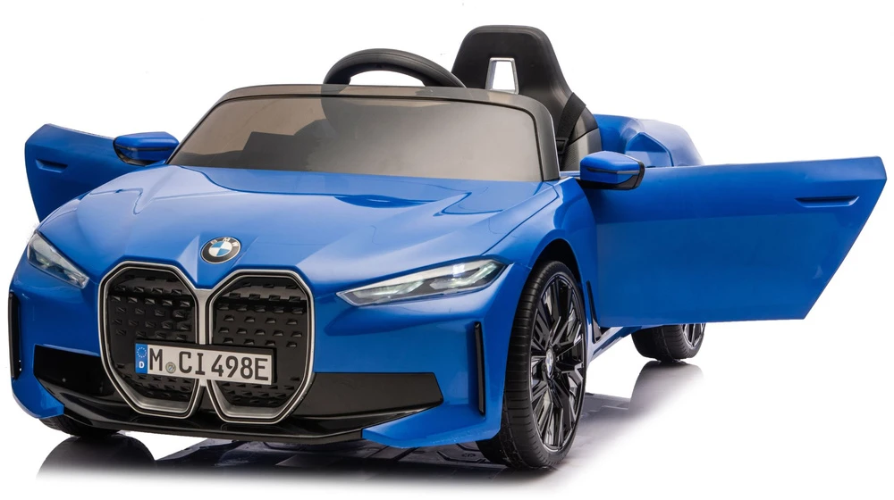 Lean Cars Vaikiškas elektrinis automobilis BMW i4 4x4 JE1009 mėlynas