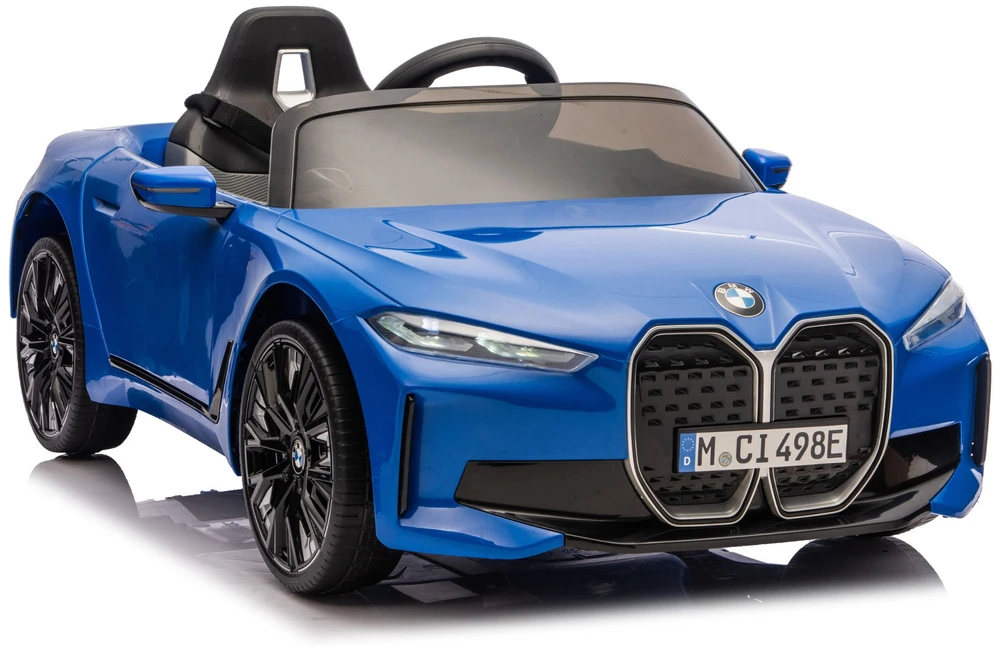 Lean Cars Vaikiškas elektrinis automobilis BMW i4 4x4 JE1009 mėlynas