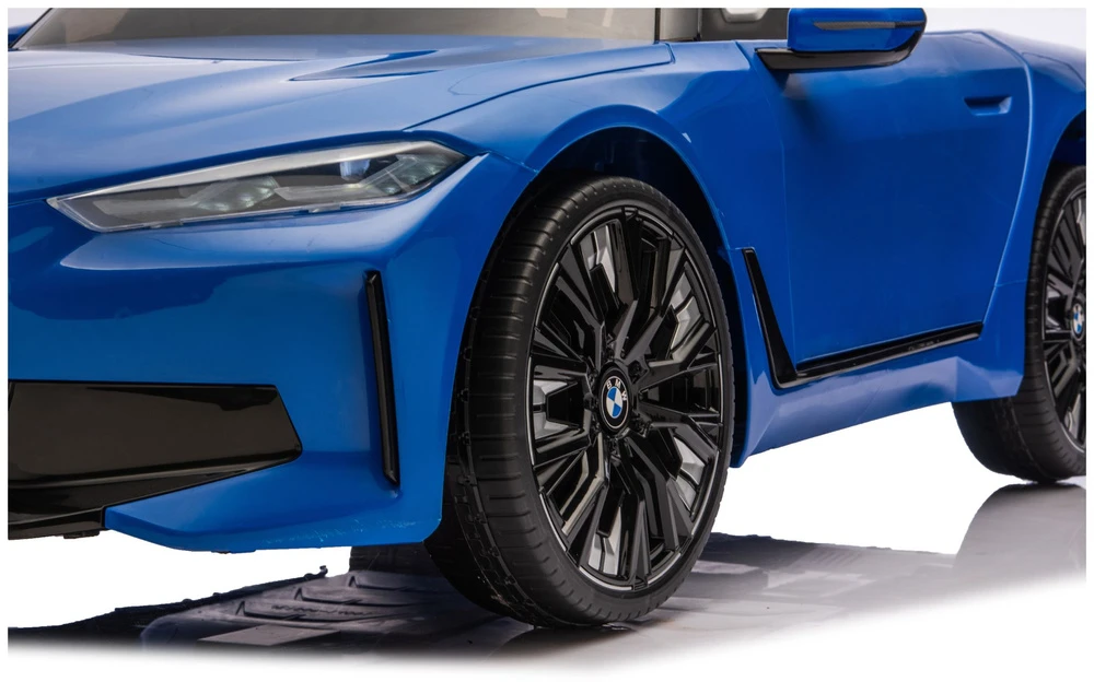 Lean Cars Vaikiškas elektrinis automobilis BMW i4 4x4 JE1009 mėlynas