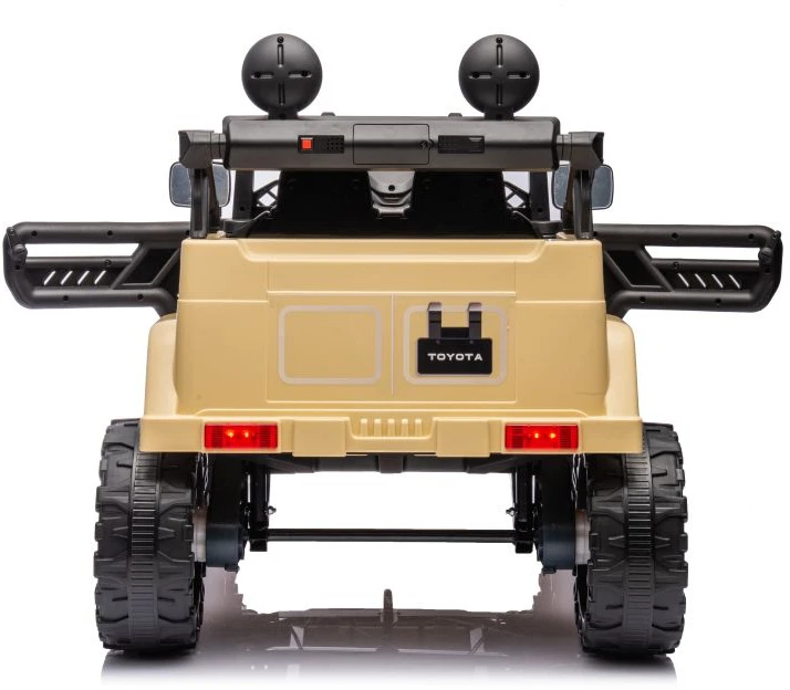 Lean Cars Akumuliatorinis automobilis vaikams Toyota FJ 4x4, smėlio spalvos