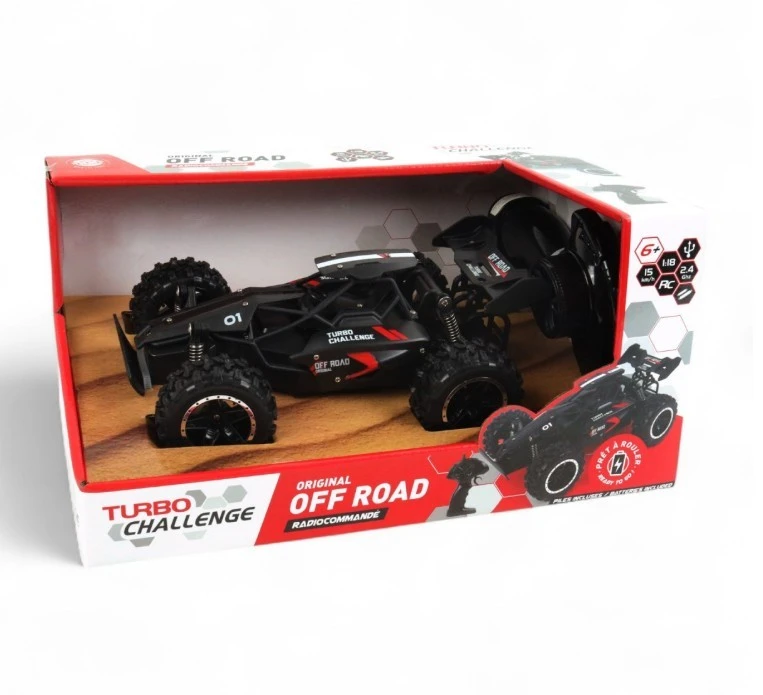 Pojazd Važiuoklė R/C transporto priemonės turbo iššūkis bekelėje, vidutinio dydžio