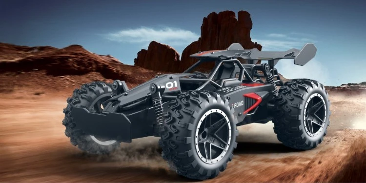Pojazd Važiuoklė R/C transporto priemonės turbo iššūkis bekelėje, vidutinio dydžio