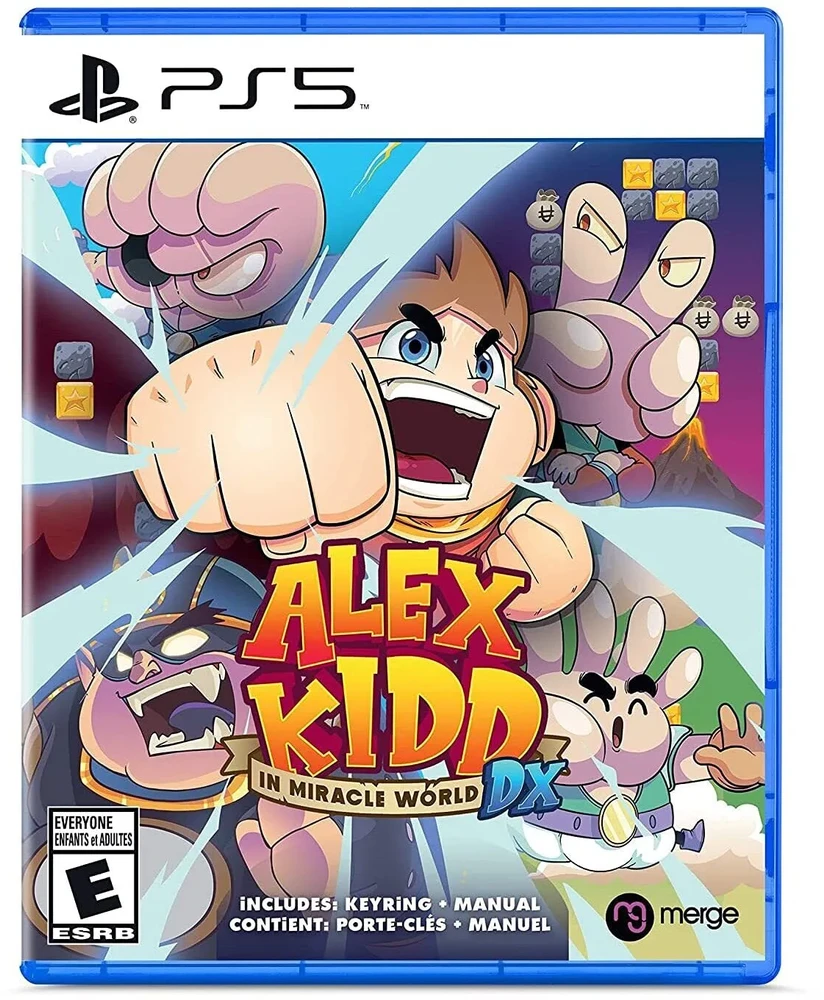 Alexas Kiddas žaidime „Miracle World DX“ (PlayStation 5)