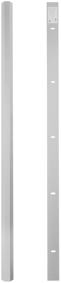 Aliumininė maskuojamoji juosta Maclean kabeliams, 33x18x750mm, sidabrinė, MCTV-897 S
