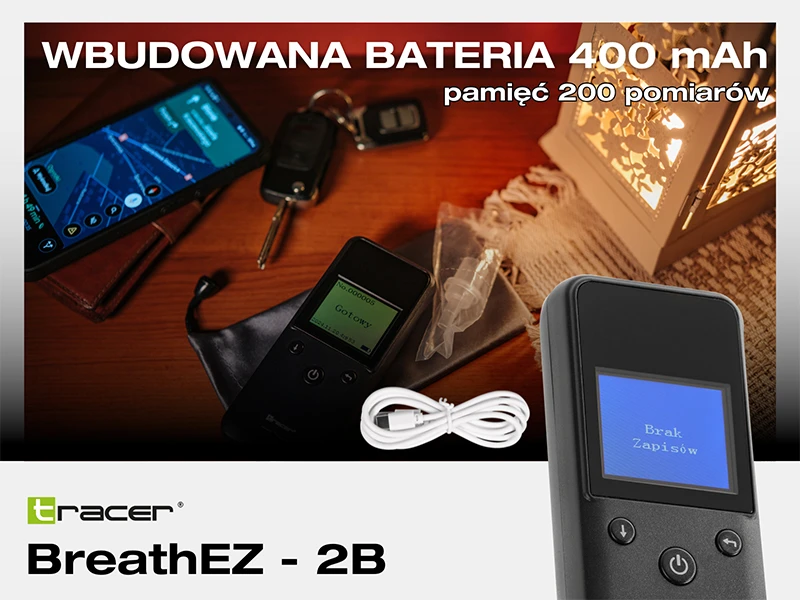 Alkotesteris Tracer BreathEZ-2B