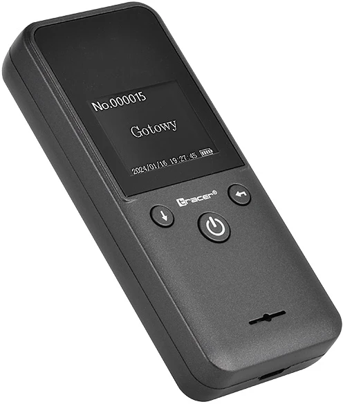 Alkotesteris Tracer Clarix EZ-4 su įjungtu LCD ekranu