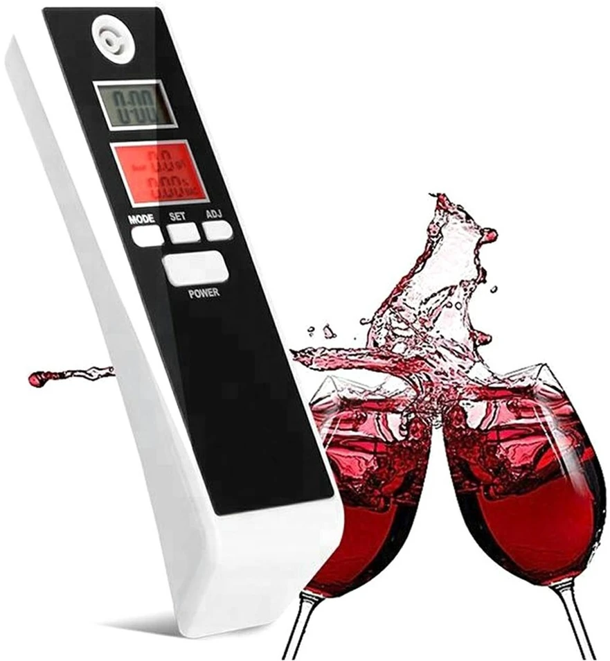 Alkotesteris su termometru AL5