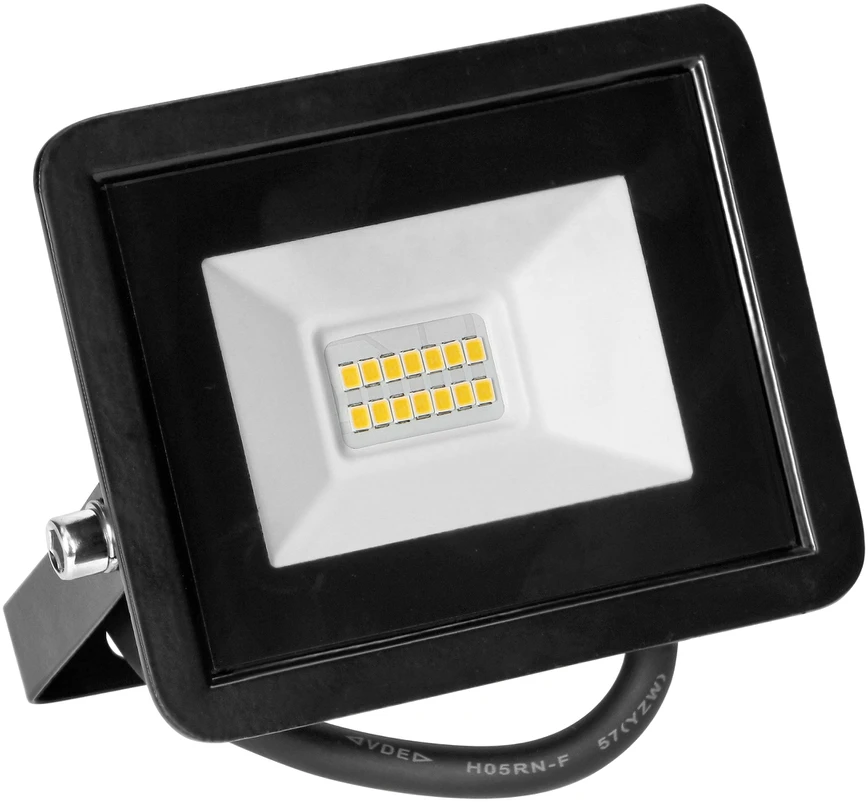 Orno ALLED 10W LED prožektorius, 850lm, IP65, 4000K, aliuminis + stiklas
