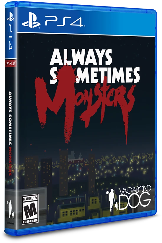 Limited Run „Always Sometimes Monsters“ (riboto leidimo) – „PlayStation 4“