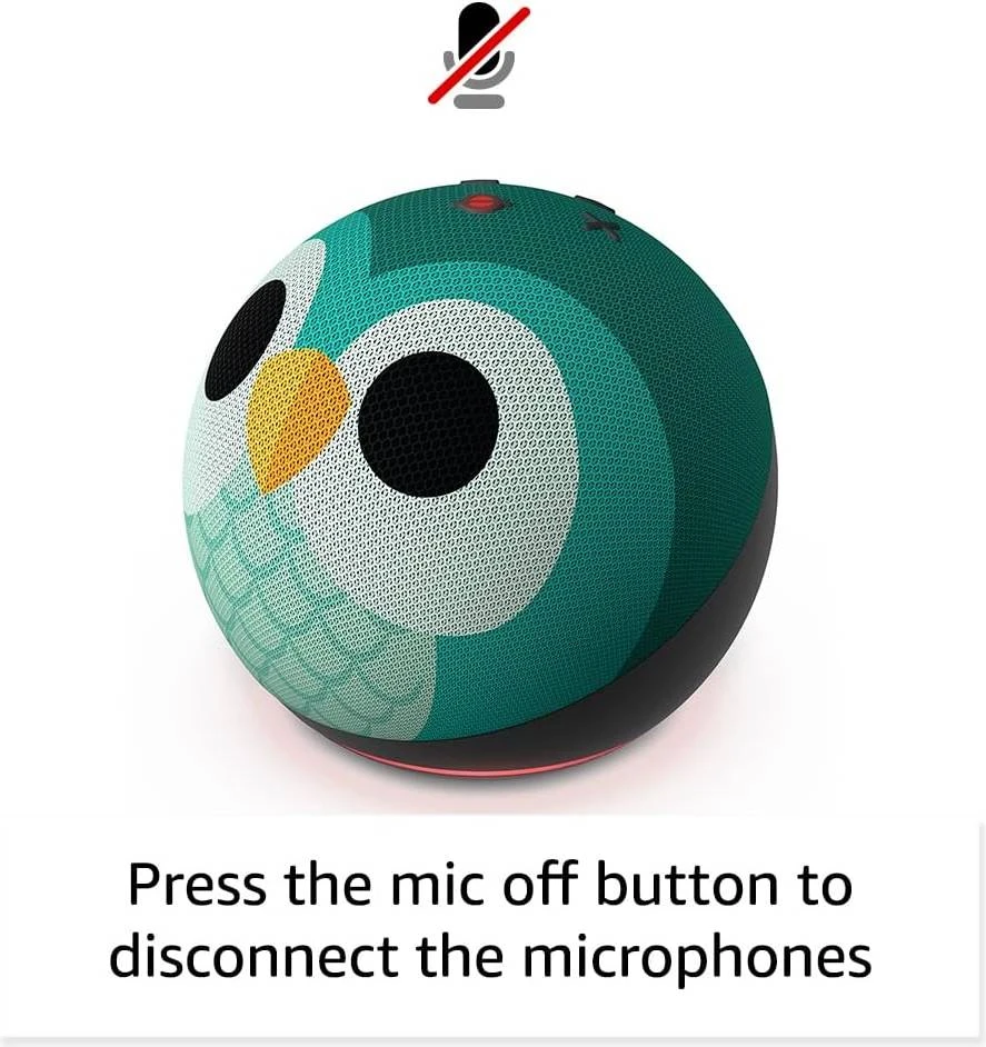 Amazon Echo Dot 5 Eulen Design