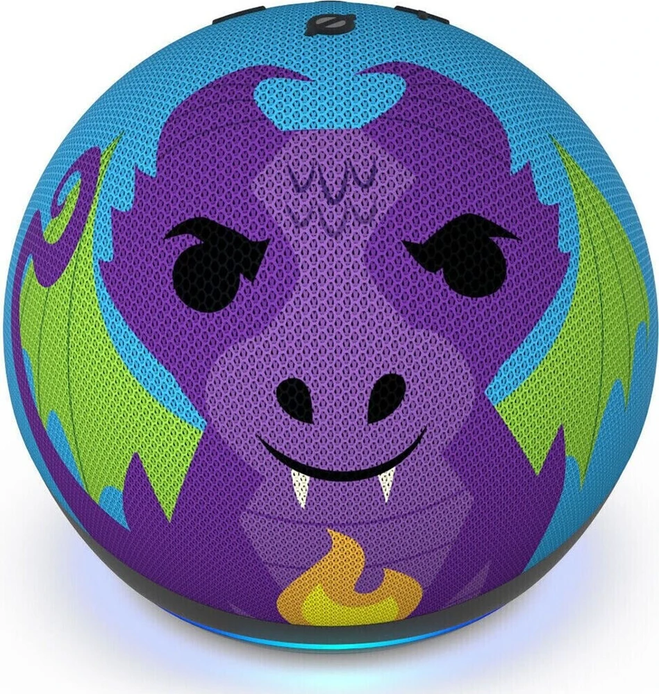 „Amazon“ – „Echo Dot Kids“ 5-osios kartos „Dragon Edition“
