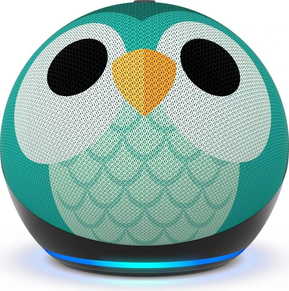 Amazon Echo Dot 5 Eulen Design