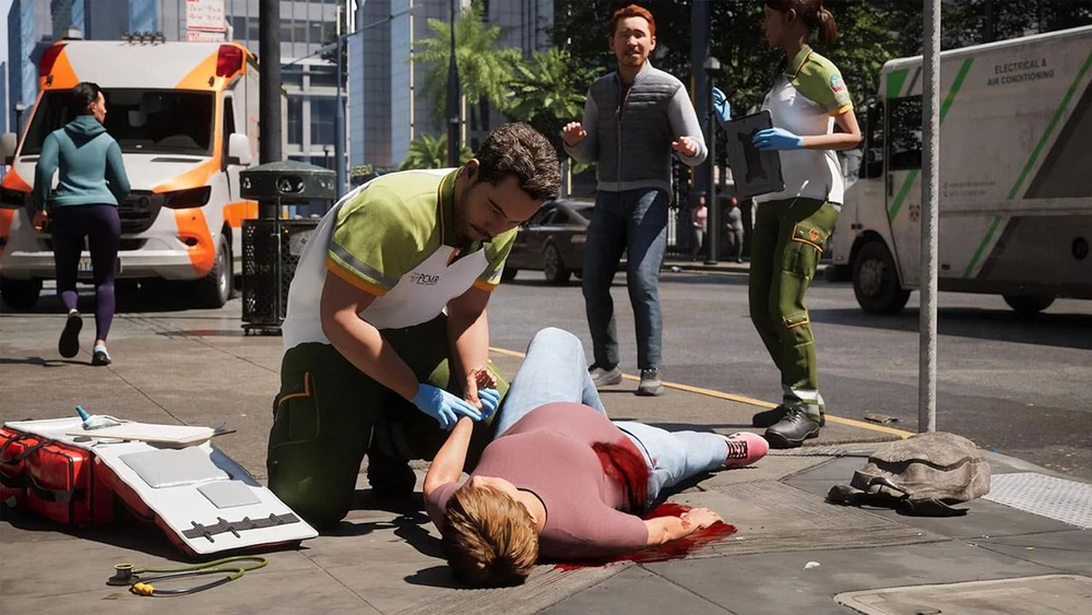 Nacon Ambulance Greitosios pagalbos gyvenimas: paramediko simuliatorius (PlayStation 5)