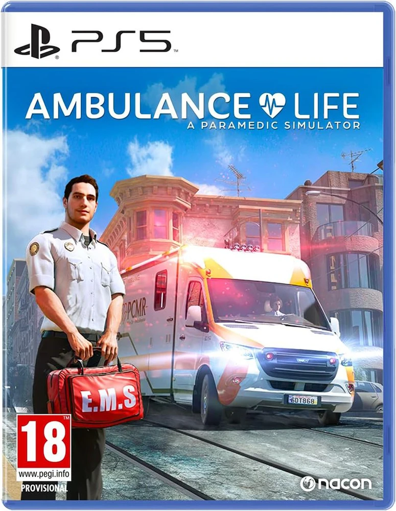 Nacon Ambulance Greitosios pagalbos gyvenimas: paramediko simuliatorius (PlayStation 5)