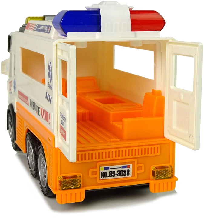 Lean Toys Greitosios pagalbos automobilis