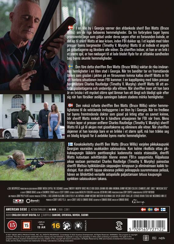 AMERIKIEČIŲ APSUPTIS (Bruce'as Willisas)