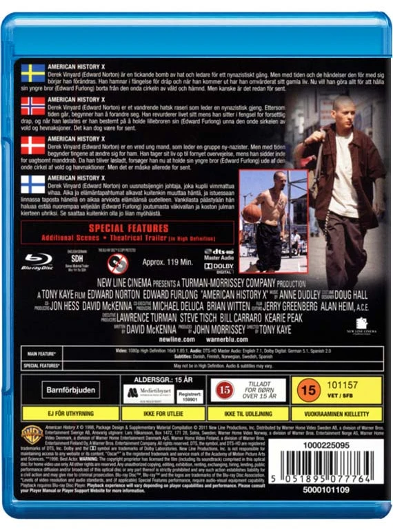 Amerikos istorija X (Blu-ray)