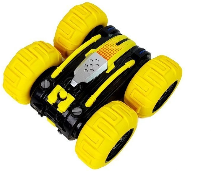 Amfibia Lean Toys Radijo bangomis valdomas automobilis Amphibious geltonas