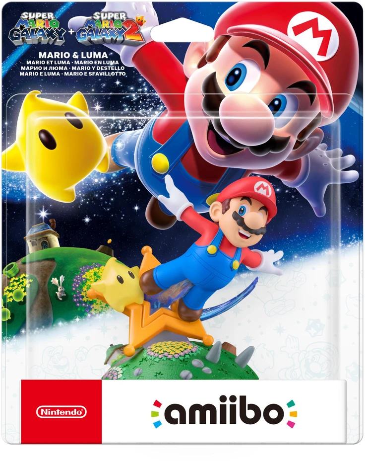 Nintendo Amiibo Mario & Luma amiibo (Super Mario Galaxy + Super Mario Galaxy 2)