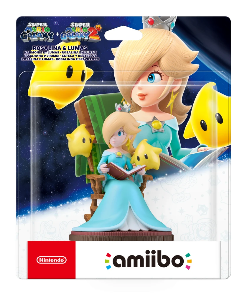 Nintendo Amiibo Rosalinaa & Lumas amiibo (Super Mario Galaxy + Super Mario Galaxy 2)