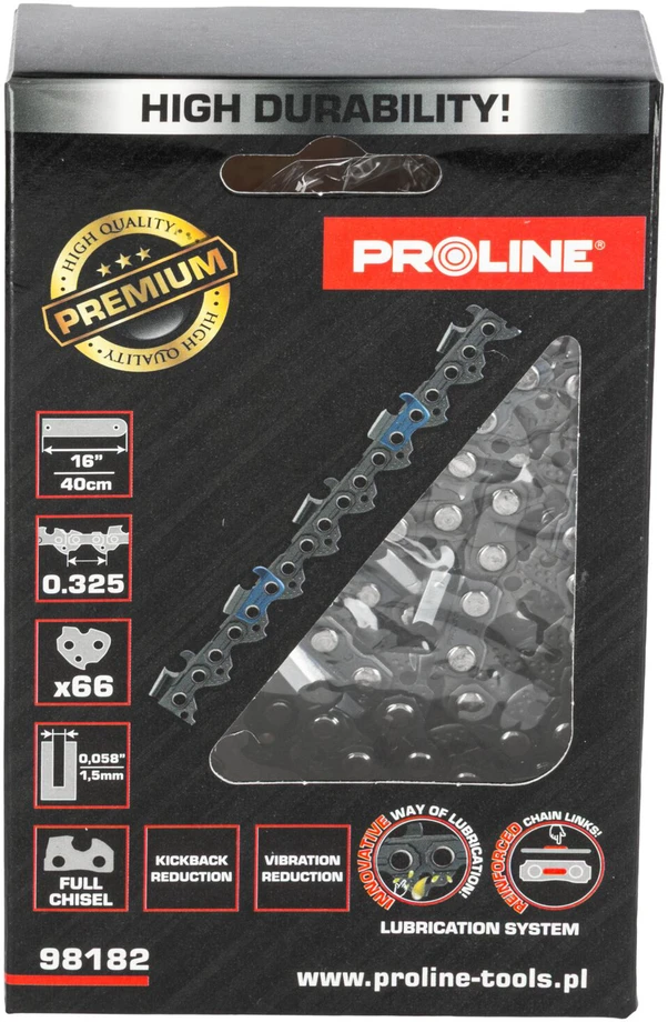 Łańcuch Grandininio pjūklo grandinė 16", 0,325", 1,5 mm, 66e, prolinas