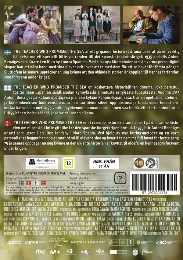 ANGEL DVD „MOKYTOJAS, KURIS PAŽADĖJO JŪRĄ“