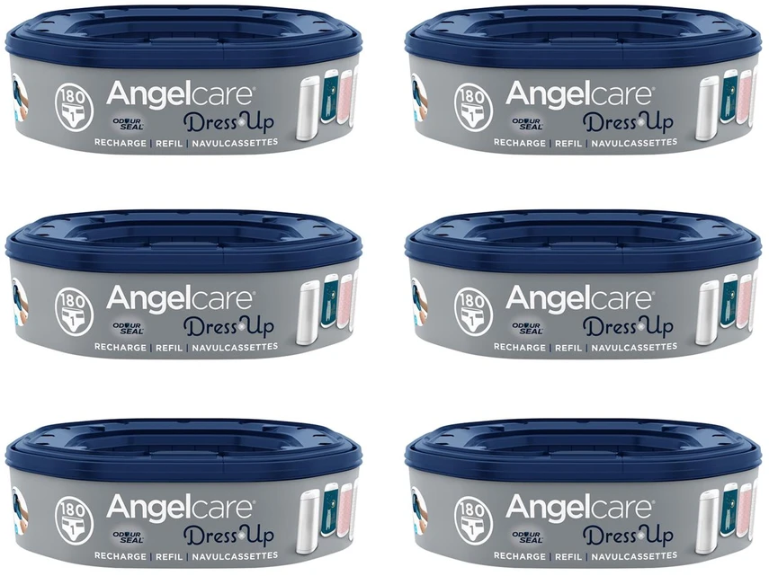 „Angelcare“ – 6 vnt. papildymo maišelių (ANCAR5006-EU)