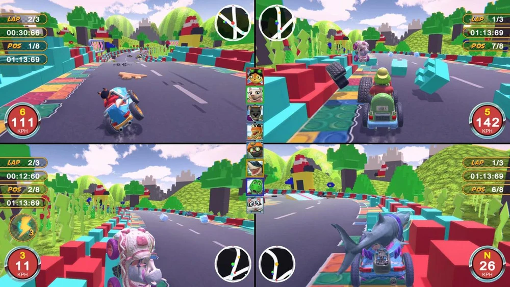 „Animal Kart Racer“ – „Switch“ lenktynių rinkinys