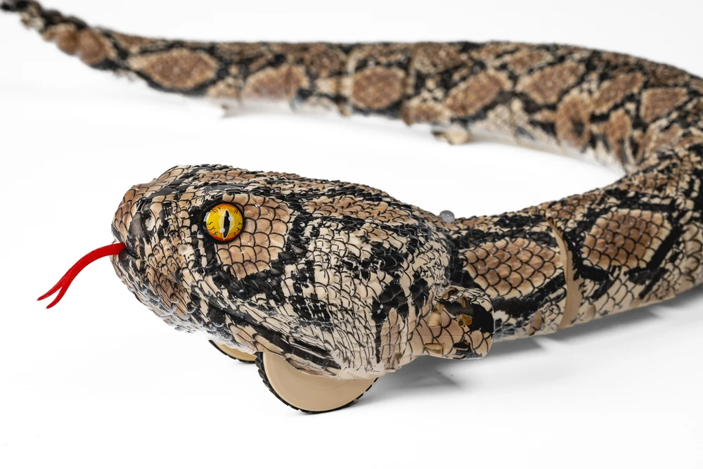 Animal Universe - Rattler nuotoliniu būdu valdomas robotas su šviesa ir imituojamu garsu 2,4 GHz, 65 cm (525003)