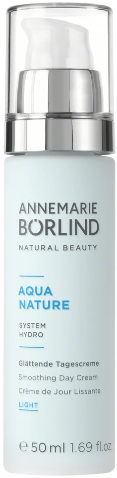Annemarie Borlind Aquanature lyginamasis dieninis kreminis buteliukas, 50 ml