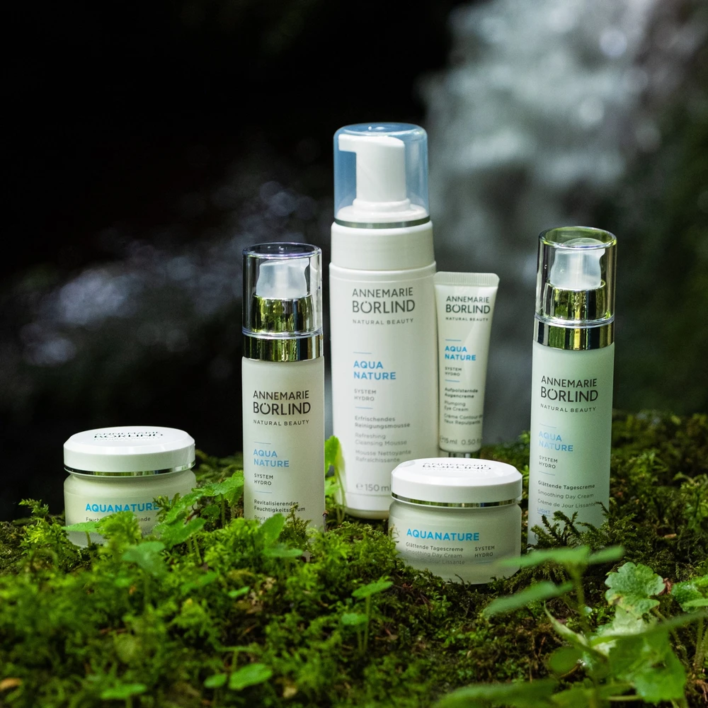 Annemarie Borlind Aquanature lyginamasis dieninis kreminis buteliukas, 50 ml