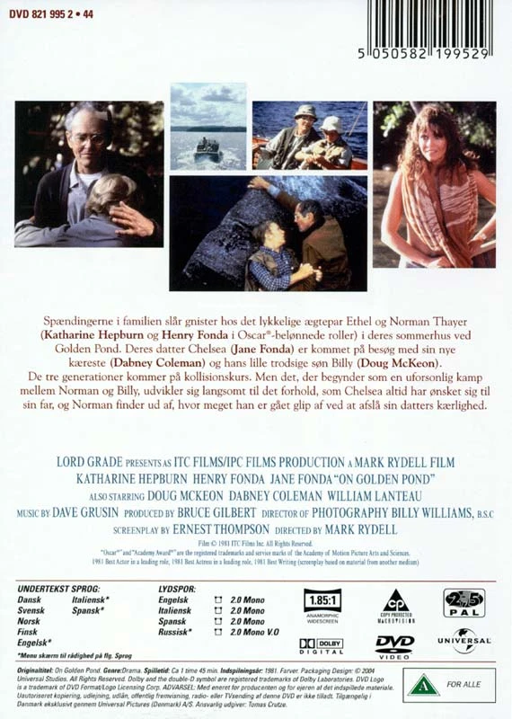 Ant auksinio tvenkinio – DVD
