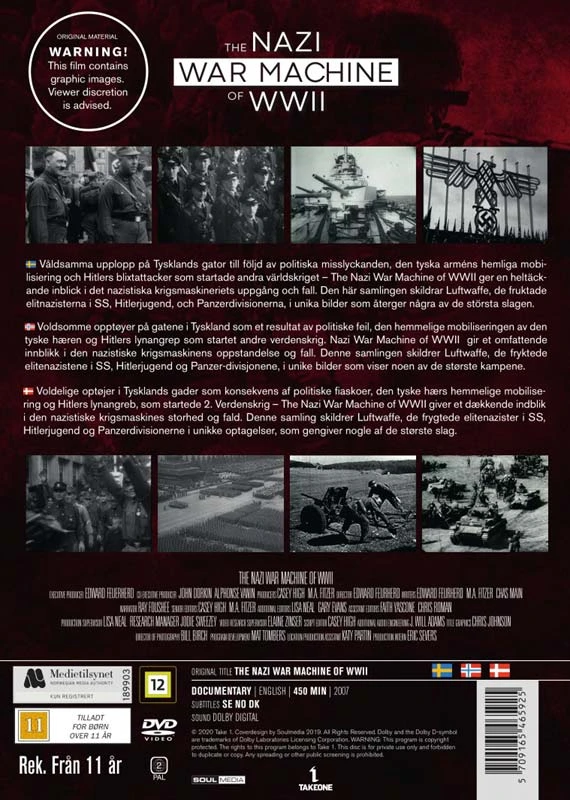 Antrojo pasaulinio karo nacių karo mašina (5 diskų)