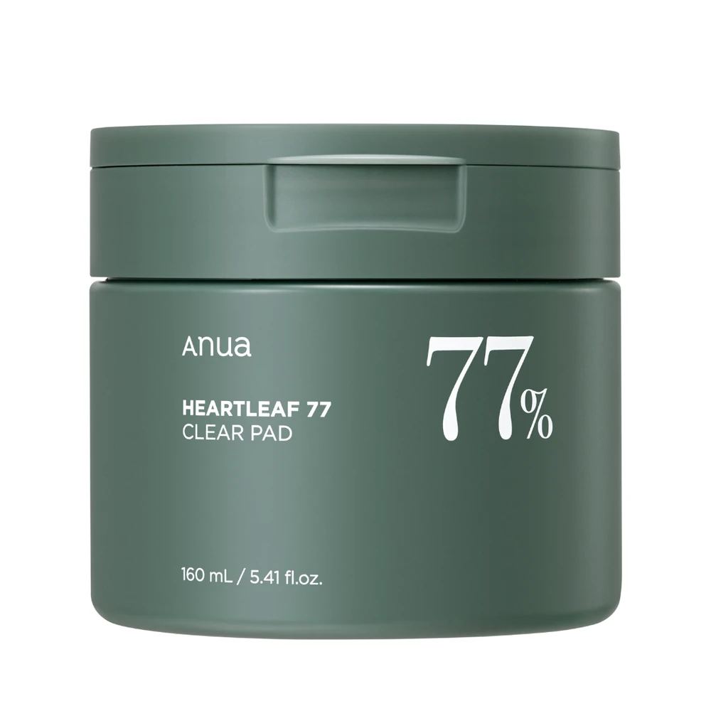 Anua - „Heartleaf“ 77 % skaidrus bloknotas, 70 vnt.