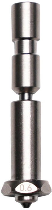 Anycubic greito keitimo karštasis antgalis su 0,6 mm antgaliu, skirtas „Kobra 3 Max“