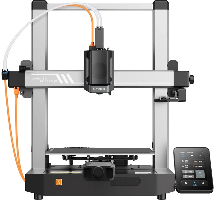 Anycubic Kobra 3 V2 Combo 3D spausdintuvas