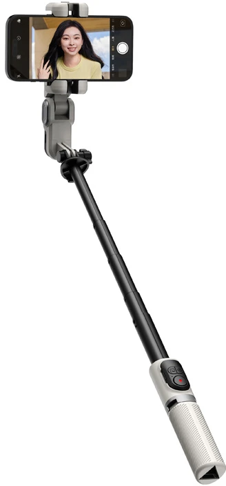 AOCHUAN M1 Pro stabilizatorius su RGB apšvietimu (Baltas)