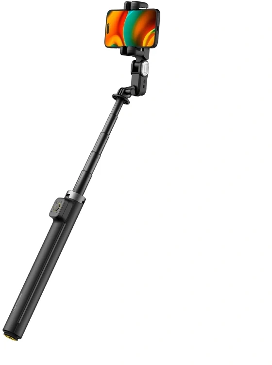 AOCHUAN M3 Pro stabilizatorius su RGB apšvietimu, juodos spalvos